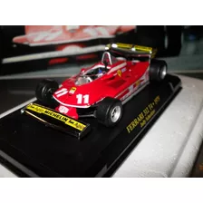 Ferrari F312 T4-jody Scheckter-mundial F1-1979-1/43-campeòn