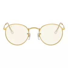 Lentes De Sol Rb3447 Round Metal Transparente Ray-ban