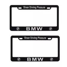 Juego Marcos Portaplacas Porta Placa Bmw 