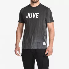 Polera Juventus Icono Efecto Desvanecido Teñida A Mano