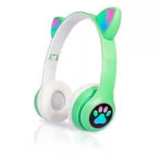 Souno P47 Auriculares Inalambricos Bluetooth Recargable Flexible Radio Color Verde