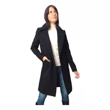 Tapado Paño Forrado Calidad Campera Trench Saco Sobretodo