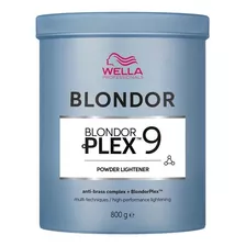 Kit Polvo-decolorante Wella Blondor Decolorante Wella Blondor Plex Multi Blonde Tono 9 Tonos 9vol. Para Cabello