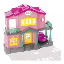 Brinquedo Menina Casinha Infantil Sweety Home Rosa Maral