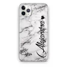 Fundas Para Celular Case Uso Rudo Mármol Gris Personalizado