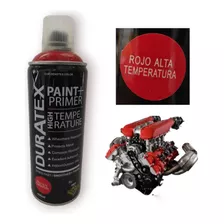 Pintura Spray Rojo Brillante Alta Temperatura 1000°c 400ml