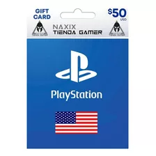 Tarjeta Psn Gift Card 50 Usd Region Usa | Ps3 | Ps4 | Ps5