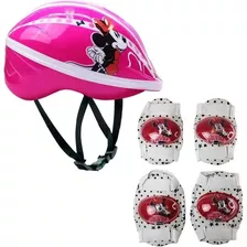 Kit Proteção Infantil Segurança Patins/ Skate/ Bike Vermelho