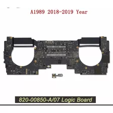 Placa Lógica Macbook A1989, Años 2018-2019