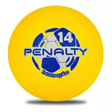 Bola Iniciação De Borracha T12 Penalty Iniciação Crianças Cor Amarelo