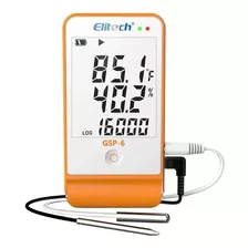 Dataloggers-registrador Temperatura Y Humedad Gsp-6- Elitech