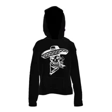 Sudadera Alusiva Mexicana De Calavera Sud-mex-146 N