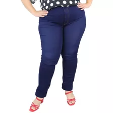 Calça Jeans Skinny Plus Size Feminina Tamanho Grande 60ao66