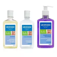 Granado Bebê Shampoo + Condicionador + Sabonete - Lavanda