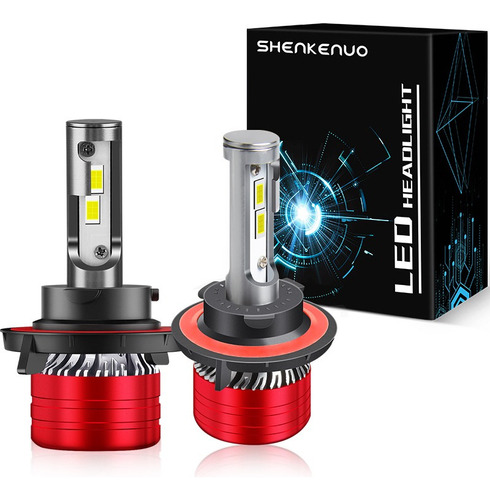 9008 H13 Kit De Faros Led 8000k 100w 8000lm Para Ford