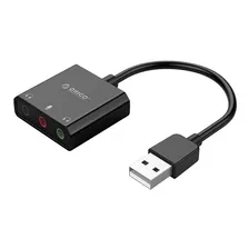 Tarjeta De Sonido Usb Externa Orico Skt3 Micrófono Audífonos