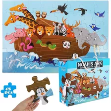 Puzzle Jumbo Niño 48 Piezas - Arca De Noe