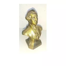  Antiguo Mini Busto George Wahiington Incluye Posadera 