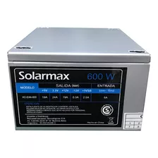 Fuente Solarmax Mini Atx Para Gabinete Slim 600w Kc-eaa-600