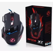 Mouse Gaming X7 Para Jogos Game Led 07 Botões Ergométrico