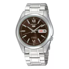 Relógio Seiko Prata Automático Masculino Snkl53b1 M3sx