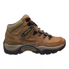 Bota Brahma Cuero Nobuk Para Hombre