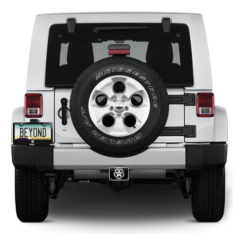 Ipick Image Para Jeep Willys Star Logo En 3d Sobre Negro Bil Foto 3