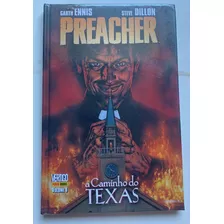 Preacher - A Caminho Do Texas, Capa Dura 202 Páginas Lacrada