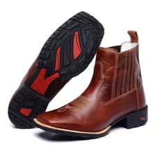 Bota Country Masculina Cano Curto Texana Botina