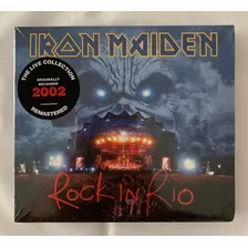 Cd Duplo Iron Maiden Rock In Rio 1ª Edição Remaster Digipack