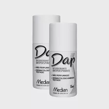 Kit 2 Desodorante Dap Sem Perfume Roll-on 55ml