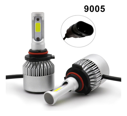 Kit De Focos Led Para Chevrolet Luz Alta Y Baja 8000lm 6000k Foto 3