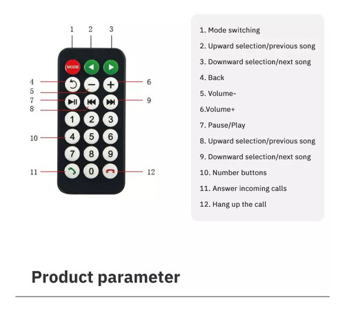 Radio Estreo Para Coche 4.3 Bluetooth 5.0, Reproductor Mp5 Foto 7