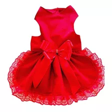 Vestido Pet Luxo / Roupa De Cachorro/ Lançamento