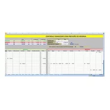 Planilha De Controle Financeiro Geral Entradas E Saídas