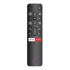 Controle Compatível Tcl Smart Rc802v 55p8m Netflix Globoplay