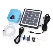 Oxigenador Energia Solar/usb Para Aquários Pedra Porosa