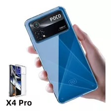 Forro Para Xiaomi Poco X4 Pro De Acrilico Transparente