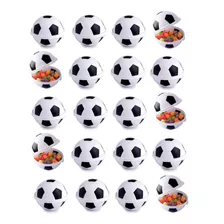 Pote De Lembranças Festa Infantil Bola De Futebol Kit Com 20