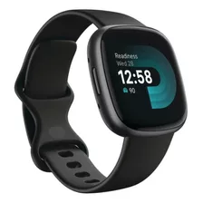 Relógio Smartwatch Fitbit Versa 4 Fitness - Graphite