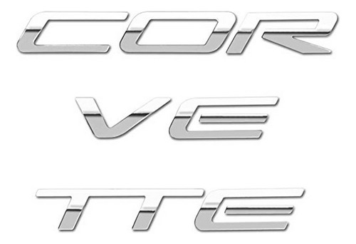 Espejo - Letras Delanteras De Corvette - Acero Inoxidable Co Foto 3