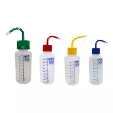 Kit C/ 4 Pisseta Graduada 500ml Cores Variadas