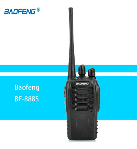 1 Radio Baofeng Bf-888s Walkie Talkie Va Uhf Antro Negocio Foto 6