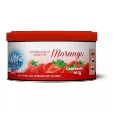 Aromatizante Ultra Fresh Gel Solido Morango 60g