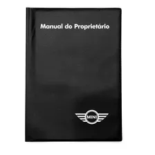 Capa Porta Manual Proprietário Mini Pvc Preto