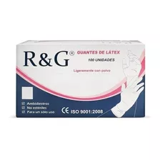 Guante De Examen De Latex R&g (caja X100 Unid)