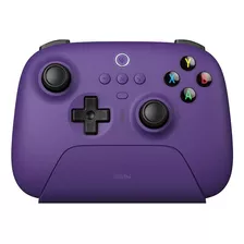 Controle Gamer 8bitdo Ultimate Nova Versão Hall Effect 2024 Cor Roxo