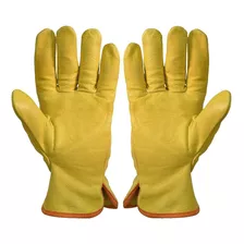 Guantes Lincoln Vaqueta Elastizado Cuero Medio Paseo Premium