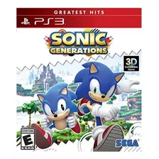 Sonic Generations Sega Greatest Hits Ps3 Físico Vemayme