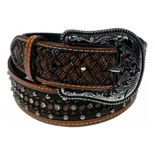 Cinto Country Masculino Com Strass Oklahoma Country